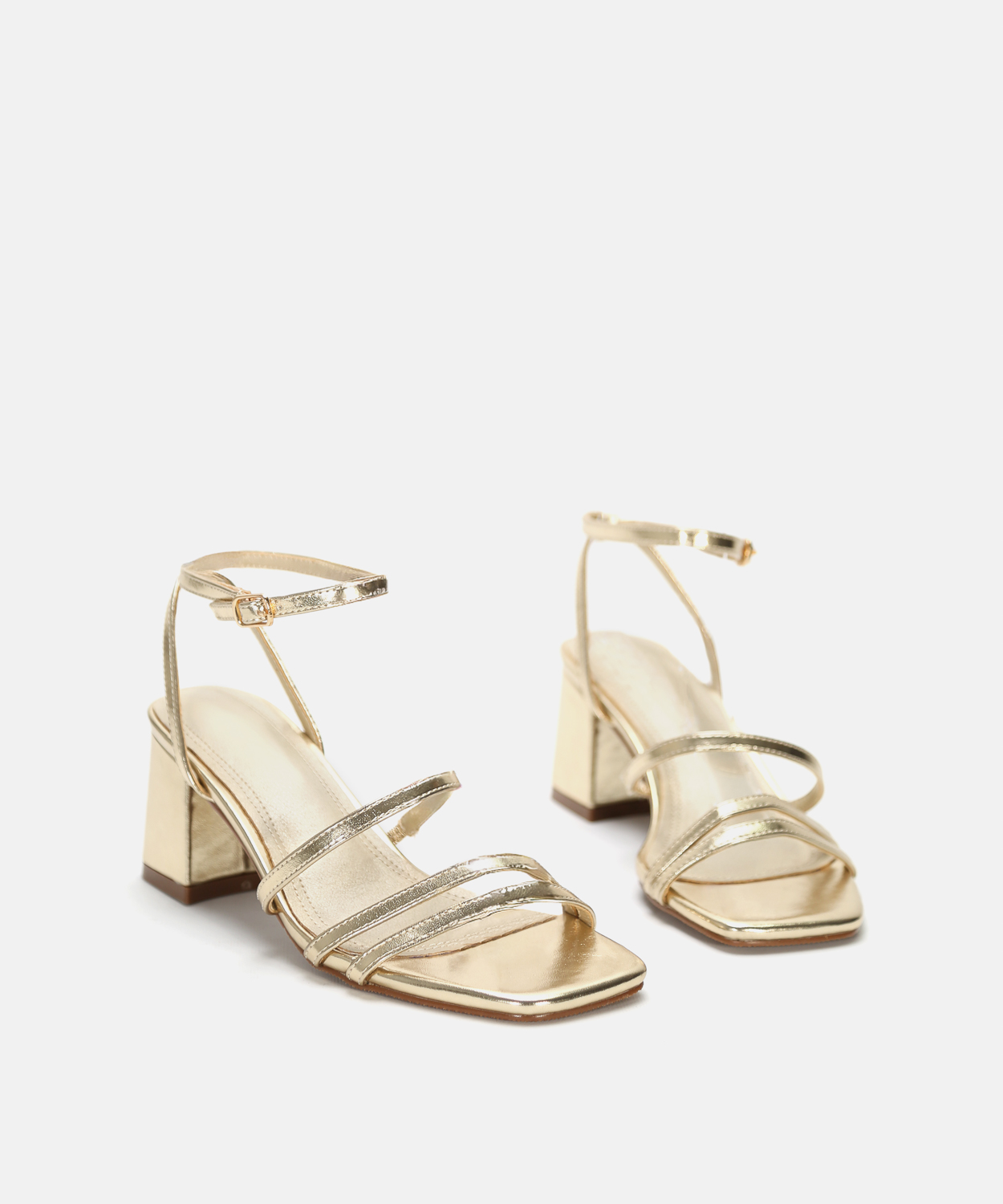 Sandalia tac&oacute;n tiras image number null